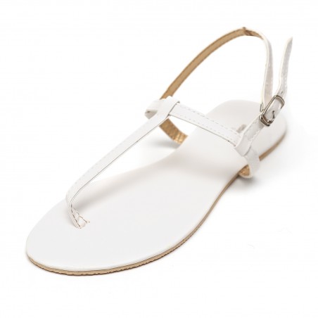 WHITE THONG SANDALS – SEREPPU